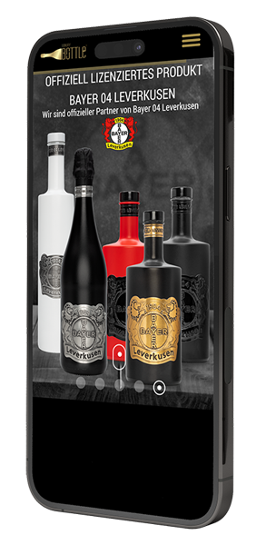Hendrich - Design & Fotografie Webdesign Mobile Luxury Bottle Smartphone Mockup